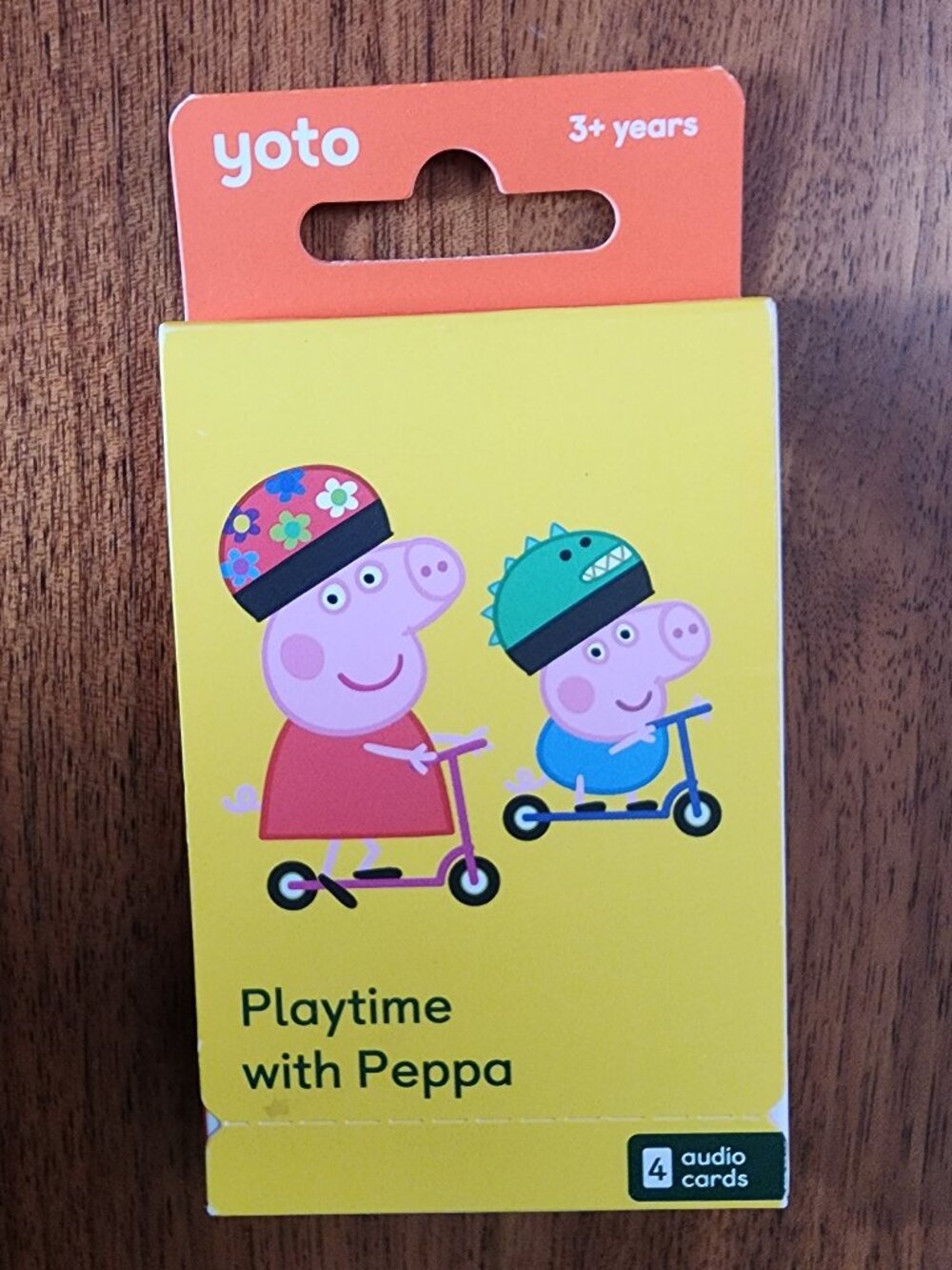 Yoto Playtime with Peppa - Yellow Audio Cards